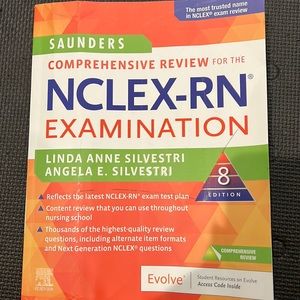 NCLEX Saunders book